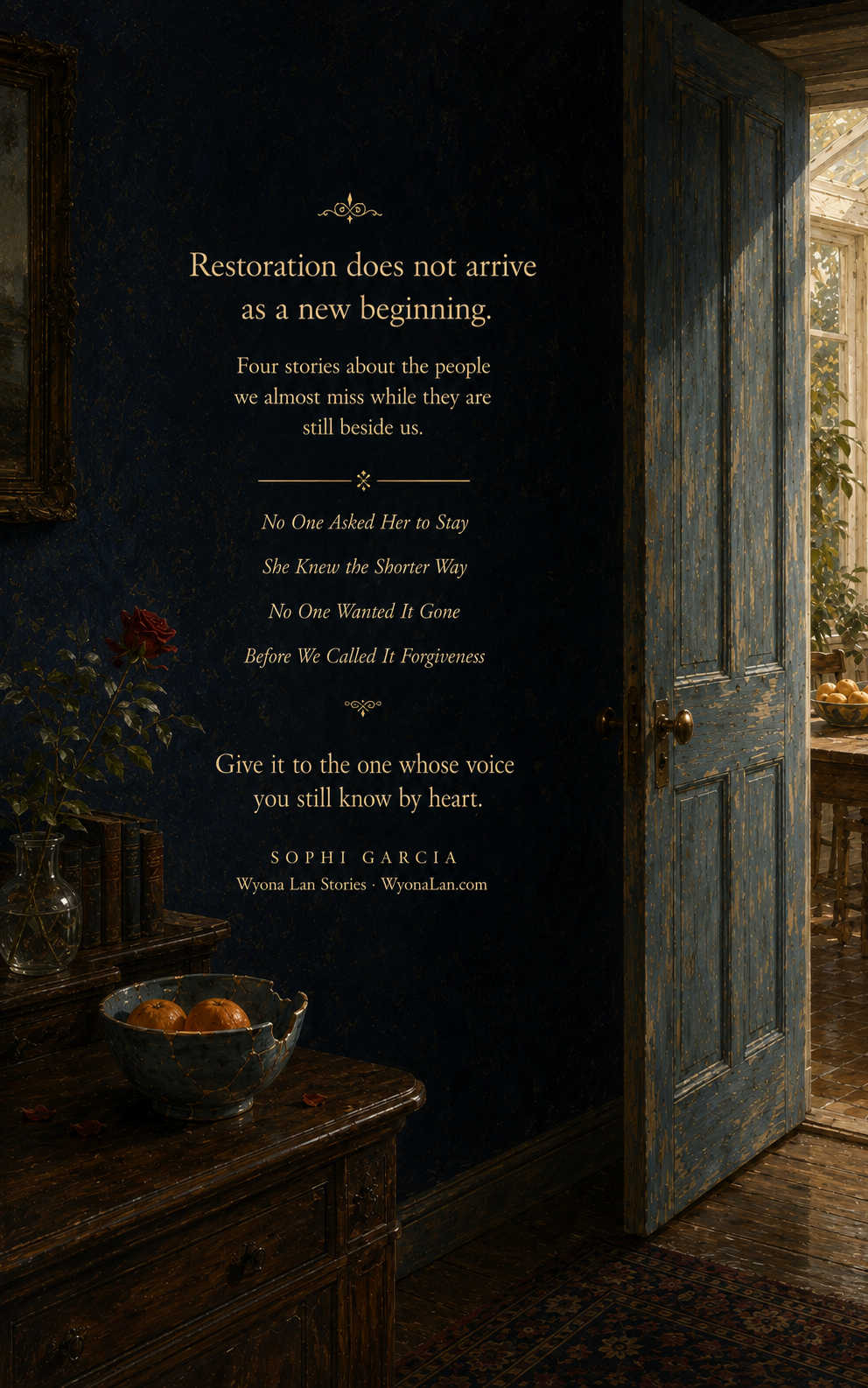 A Little More Light · Back cover by Sophi Garcia